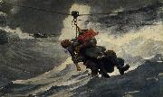 Winslow Homer The Life Line oil